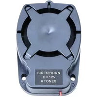 Alarm Horn Siren Buzzer 12v Six-tone 110 Points Small Size and Easy To Install