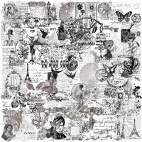 50PCS Black PET Sticker Aesthetic Tear Open Decoration Scrapbooking DIY Hand Accounting Stationery Supplies