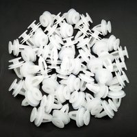 50Pcs Car Door Trim Board Panel Retainer Moulding Clips 8.5mm Hole Push Rivets Auto Fastener Car Clips For Suzuki Mitsubishi