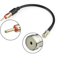 Car Radio Antenna Adapter ISO To DIN Cable For FM AM Antenna Audio Converter For Car Stereo Head For DAB Car Radio Exterior Part