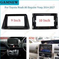 9 Inch 10 Inch Car Frame Fascia Adapter Decoder Android Radio Dash Fitting Panel Kit For Toyota Noah 80 Esquire Voxy 2014-2017