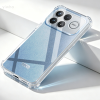 Transparent Slim Soft Case For Xiaomi Poco F8 Ultra 5G, Crystal Clear, Corner Protection