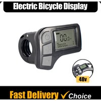Electric Bike LCD Display 48V 5Pins Ebike Intelligent Display Accessories Waterproof Connection Digital For ChamRider Ebike