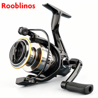 Rooblinos HE Spinning Reels Ultralight Metal 5.2:1 Gear Ratio 2000-7000 Saltwater Or Freshwater Big Max Drag Fishing Reels