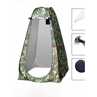 Convenient Portable Camping Shower Tent Easy Open Bathing Privacy Changing Tent Outdoor Toilet Tent Lightweight No Assembly N...