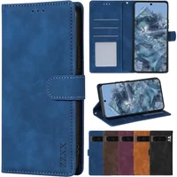 ZZXX Wallet PU Material Magnetic Flip Leather Case For Google Pixel 10a 9 Pro XL 8a 8 Pro 7a 7 Pro 6a With Photo Frame Card Slot