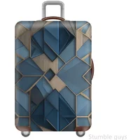 Durable Elastic Luggage Cover Anti-Dust Anti-Wear Protective Suitcase Sleeve Practical For Travel Types Fits 18-32 Inch Luggage