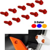 Tapping Screw Cover Guard Bolts for GasGas Gas Gas MC 125 250 EX EC 250 300 MC EX 250F 350F 450F EC 250F 350F 21-23 MC 85 22-23