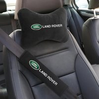 2/4PC Car Seat Headrest Neck Pillow Shoulder Protector Pad For Land Rover Freelander Discovery Range Rover Vogue SVR Accessories