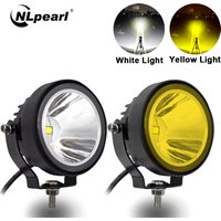 NLpearl 4inch Led Work Light Offroad Round Spotlights Light For Car ATV Dirt Bike Pickup Truck Motorcycle Headlight 12v 24v