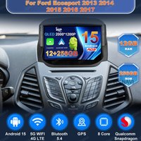 Android 15 Car Radio For Ford Ecosport 2013 2014 2015 2016 2017 BT IPS AI Voice Head Unit Stereo Snapdragon Multimedia Autoradio