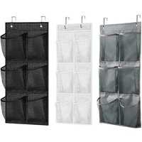 6 Pockets Shoe Rack High Bearing Capacity Folded Shoe Organizer Storage Space-saving Door Hanging Shoe Rack Bedroom Supply
