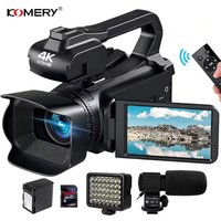 4K Professional Video Camera for Photography 18X Digital Zoom Night Vision Vlog Cameras 64MP WiFi Livestream Webcam Camcorder
