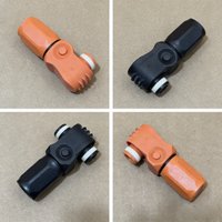 1000V 120A Amphenol New Energy Storage Quick-Connect Single-Core Terminal Adapter 120A Waterproof Plug Socket Connector Adapter