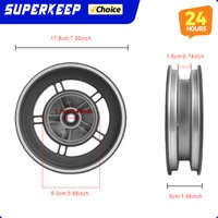 For Mi5 Pro Front Wheel Hub for Xiaomi 5 Pro Electric Scooter Alloy Rim Front Wheel Assembly Easy Installation Durable Parts