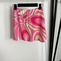 2026 New Luxury Design Women's Pink Street Skirts with Letter Signature Logo Designer Brand Lady Beach Skirts