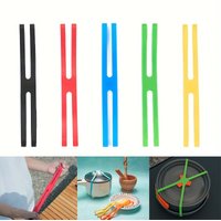 5/10Pcs Bands Silicone Rubber Bands Colorful Elastic Bands Wrapping Strap for Bag Wrap,Exercise and Camping Essential