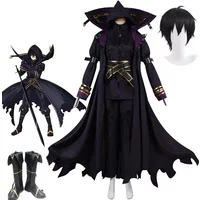 Anime The Eminence in Shadow Cosplay Cid Kagenou Costume Leader of Shadow Garden Fancy Outfit For Adult Halloween