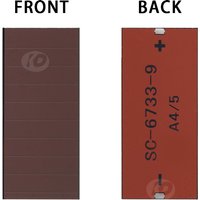 67×33mm 3.3V 15.5μA 9Cells Indoor Dim Light Amorphous Solar Cells Solar Panels Solar Cells Thin Film