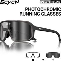 AliExpress SCVCN Photochromic Cycling Sunglasses Outdoor Cycling Road Mountain Bike Glasses Men and Women Casual Hiking Windproof Glasses
