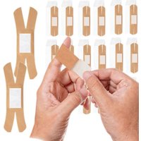 X Shape Elastic Hemostatic Bandage Joint Finger Secure Emergency Cuts Scratches Wound First Aid Medical Waterproof Adhesive Care