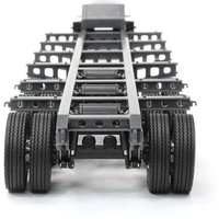 Orlandoo Hunter OH32N02 DIY KIT 1/32 RC Car Flatbed Semi Ramp Trailers Unassembled White Color Mini Truck Vehicles Models Toys