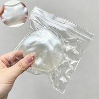 Soft Moldable Squishy White Pearl Squeeze Toy No Rebound Sticky Stress Relief Fidget Toys Creative Anti-anxiety Toys for Gift