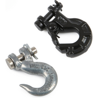 Scale Accessories Metal Winch Tow Hook Recovery Tool for 1/10 RC Crawler Car Axail SCX10 TRX4 TRX6 RGT 86100 TF2 GEN8