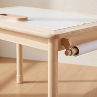 Sand and Water Play Table Sturdy Wood Wooden Sand Water Table Child-Safe Design Double Sided Surface for Young Children