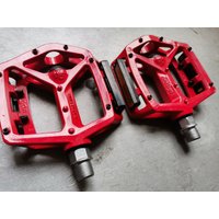 WELLGO MG3 MG-3 MAGNESIUM PEDALS PAIR 320g MTB BMX DH AM NEW IN RETAIL BOX RED