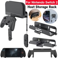 Wall Mount Host Stand For Nintendo Switch 2 Game Console Wall Mounted Holder Bracket with Controller Hook Game Accessories