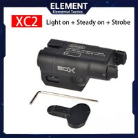 Element TR-1/X300U/WML Rail-Mounted Laser Tactical Flashlight, SBAL Strobe Laser Flashlight