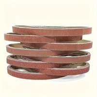 20/40-Piece abrasive belt set 10x330mm, various abrasive grains 60-600, alumina abrasive belt for wood and tool grinding