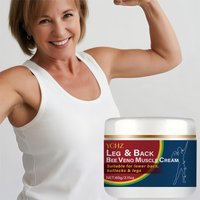 Super Powerful Nerve and Muscle Massage Cream | Contains Thyme, Magnesium, Menthol, Eucalyptus Oil, Coconut Oil, Artemisia, and Chamomile Essential Oils, Deeply Hydrating. | Suitable for Foot,