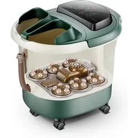 Electric Foot Care Bucket: Multiple Modes Heating, Automatic Pedicure Basin, Shiatsu Massage Simulation, Health Care Barrel.