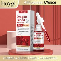 HOYGI Dragon Blood Face Serum Nourishing Smoothing Reduce Wrinkle Lighten Dull Skin Moisturizing Rejuvenation for All Skin Types