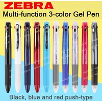 Zebra Sarasa Multi-function Gel Pen J3J2 3 in 1 Colored Replaceable Refill Handbook Pens Essential Doctor Office School Supplies