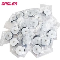 50/100pcs Round TENS EMS Electrode Pads for Pulse Electric Digital Therapy Massage Machine Slimming Muscle Stimulation Patches