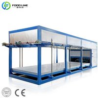Customize 20 Tons Per Day, the Auto Direct Block Ice Maker Machine, Environmentally-friendly Machinery