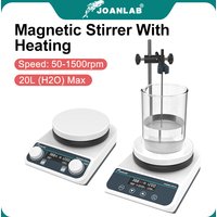 JOANLAB Magnetic Stirrer With Heating Digital Display Thermostatic Stirrer Laboratory Hot Plate Magnetic Mixer 20L