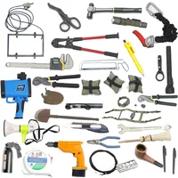 1/6 Soldier Tool Miniature Model Socket Metal Shovel Speed Gun Screwdriver Saw Flashlight Shear Pliers Safety Rope Troop Tool