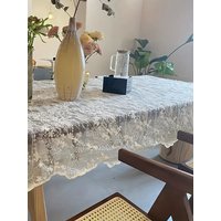 Lace Fabric for Sewing by the Meter DIY Embroidery Tablecloth Patchwork Quilting Vintage Veil Wedding Bridal Dresses Trim Fabric