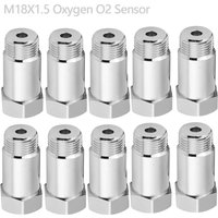 20-1PCS M18X1.5 Oxygen O2 Sensor Extender O2 Oxygen Sensor Spacer Car CEL Fix Check Engine Light Eliminator Adapter Converter