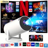 2026 HY300 Outdoor portable LED Projector 4KWifi 1080P 1280 720P HD Home Cinema Video Movies Video Game Projection