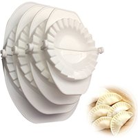 4 taille presse raviolis pâte pâtisserie tarte boulette fabricant Gyoza moule moule outil facile écologique boulette moule outils de cuisson