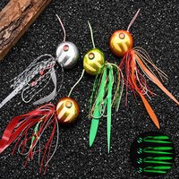 Lumious Madai Fishing Anglers 40g60g80g100g120g150g180g200g Metal Inchiku Jigs Head Kabura Pesca Slider Snapper Jigging Lure