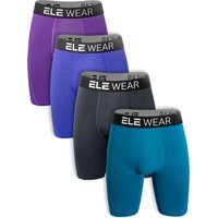 4 pcs Men Underwear Breathable Mens Boxershorts Men's Panties Underpants Plus Size Positive Lifestyle