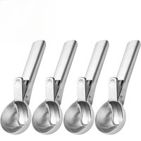 Ice Cream Scoop Dual-purpose Stainless Steel Ice Cream Scoop Ice Cream Scooper Multifunctional Fruit Scoop Kitchen Supplies
