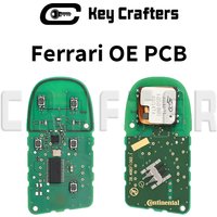 Key Crafters Original PCB 4A Chip 433MHz KR5A2C978066 Smart Car Key For Ferrari 458 488GTB 588 LaFerrari 2014-2020 Blade SIP22