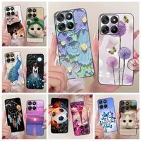 For Motorola Moto G77 5G Case XT2621-4 Luxury Flowers Painted Cover Soft Silicone Case For Moto G67 G 77 MotoG67 MotoG77 5G Bags